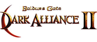 Baldur's Gate: Dark Alliance II - Clear Logo
