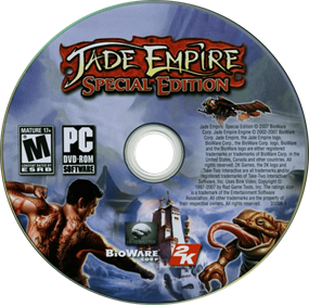 Jade Empire: Special Edition - Disc Image