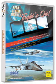 Sega Strike Fighter - Box - 3D Image