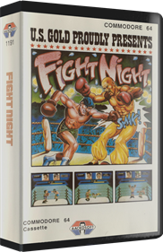 Fight Night (Accolade) - Box - 3D Image