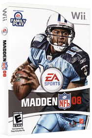 Madden NFL 08 - Box - 3D Image
