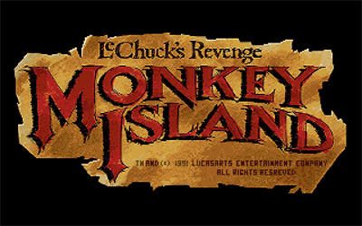 Monkey Island 2: LeChuck's Revenge - Screenshot - Game Title Image
