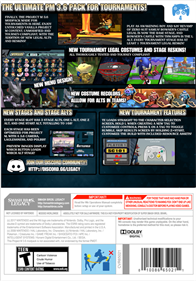 Super Smash Bros. Legacy TE - Box - Back Image