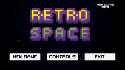 Retro Space - Screenshot - Game Title Image