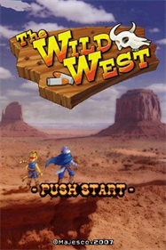 The Wild West - Screenshot - Game Title Image