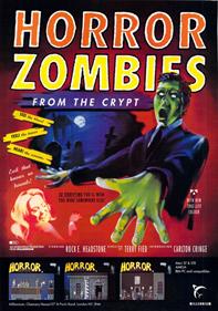 Horror Zombies from the Crypt - Advertisement Flyer - Front Image