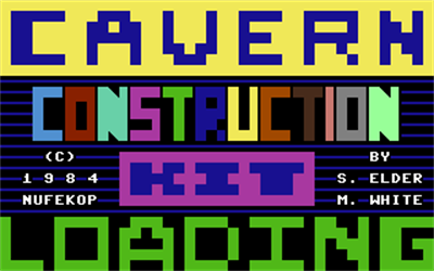 Cavern Construction Kit - Screenshot - Game Title Image