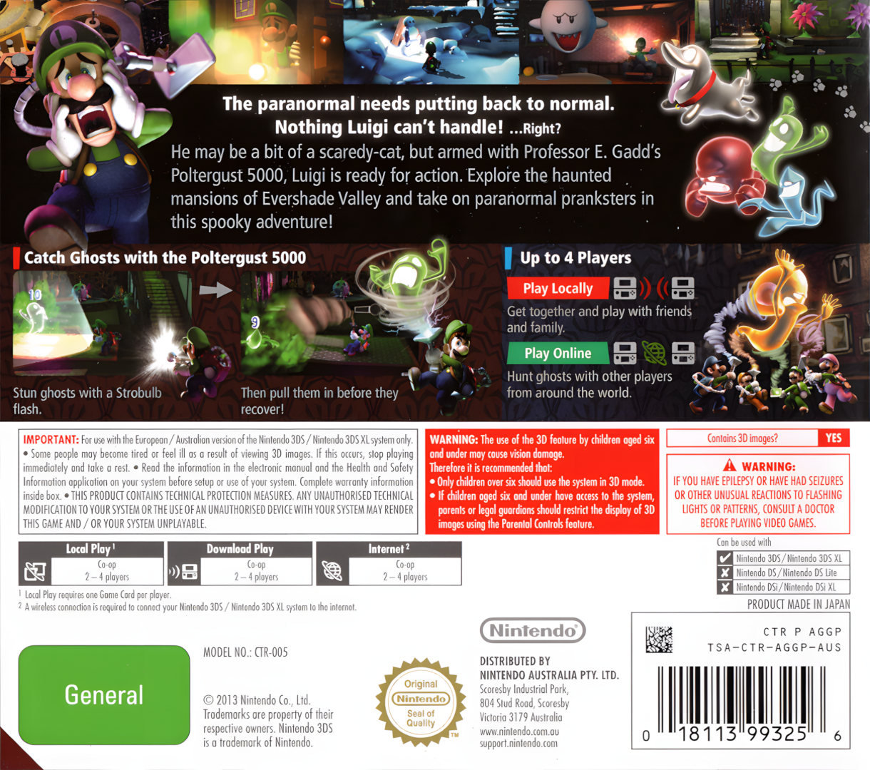 Luigi's Mansion: Dark Moon Images - LaunchBox Games Database