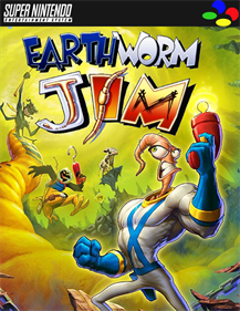 Earthworm Jim - Fanart - Box - Front Image