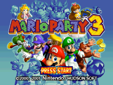 Mario Party 3 - Screenshot - Game Title Image