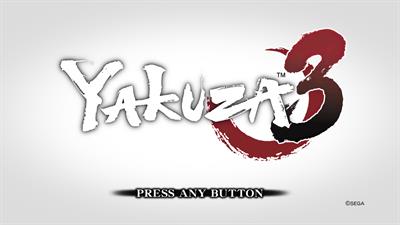 Yakuza 3 Remastered - Screenshot - Game Title