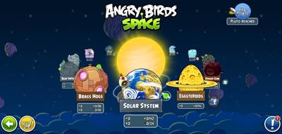 Angry Birds Space - Screenshot - Game Select Image