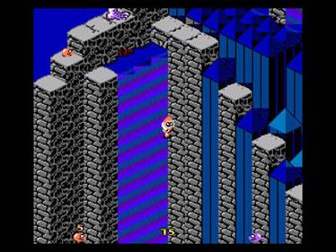 Snake Rattle n Roll - Screenshot - Gameplay Image