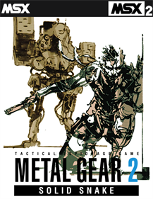 Metal Gear 2: Solid Snake - Fanart - Box - Front Image