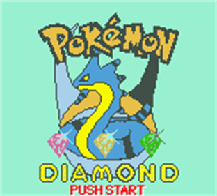 Pokémon Diamond - Screenshot - Game Title Image