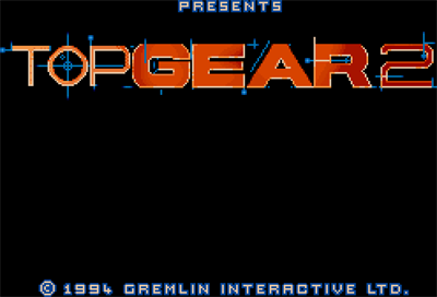 Top Gear 2 - Screenshot - Game Title Image