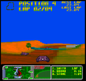 Wheels On Fire - Screenshot - Gameplay Image