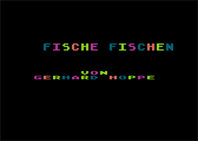 Fische Fischen - Screenshot - Game Title Image
