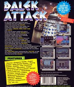 Dalek Attack - Box - Back Image
