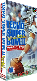 Tecmo Super Bowl II: Special Edition - Box - 3D Image