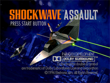 Shockwave Assault - Screenshot - Game Title Image