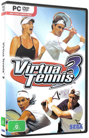 Virtua Tennis 3 - Box - 3D Image