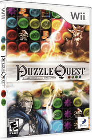 Puzzle Quest: Challenge of the Warlords - Box - 3D Image