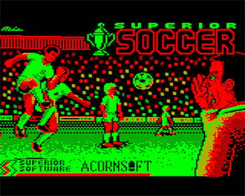 Superior Soccer - Screenshot - Game Title Image