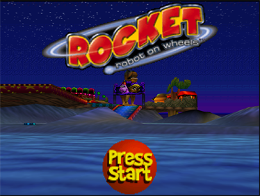 Rocket: Robot on Wheels - Screenshot - Game Title Image