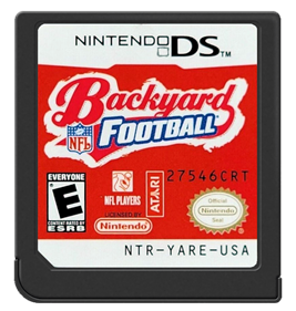 Backyard Football - Fanart - Cart - Front Image