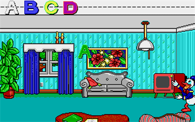 Donald's Alphabet Chase - Screenshot - Gameplay Image