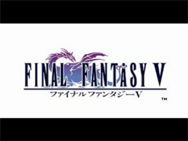 Final Fantasy V - Screenshot - Game Title Image