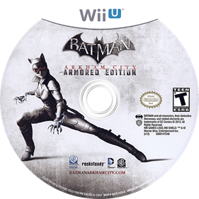 Batman: Arkham City: Armored Edition - Disc Image