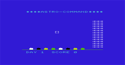 Astro-Command - Screenshot - Gameplay Image