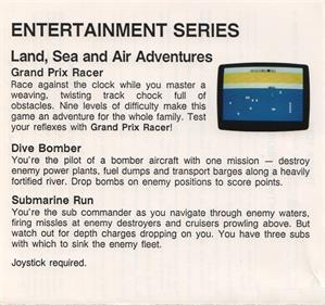 Dive Bomber (Green Valley Publishing) - Box - Back Image