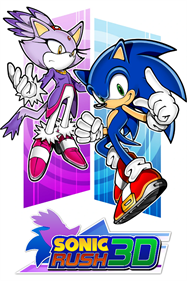 Sonic Rush 3D - Fanart - Box - Front Image