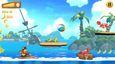 Banana Kong 2: Running game - Screenshot - Gameplay Image