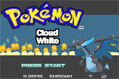 Pokémon Cloud White - Screenshot - Game Title Image