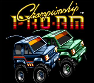 Championship Pro-Am - Screenshot - Game Title Image