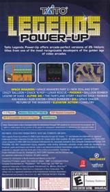 Taito Legends: Power Up - Box - Back Image