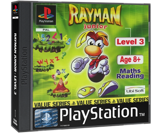 Rayman Junior: Level 3 - Box - 3D Image