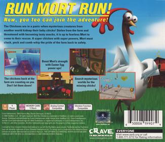 Mort the Chicken - Box - Back Image