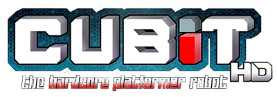 Cubit: The Hardcore Platformer Robot HD - Clear Logo Image