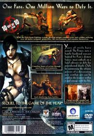 Prince of Persia: Warrior Within - Box - Back Image