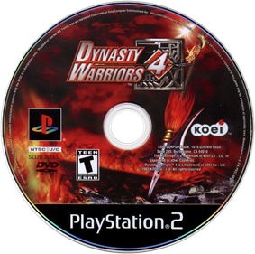 Dynasty Warriors 4 - Disc Image