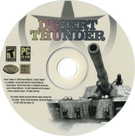 Desert Thunder - Disc Image