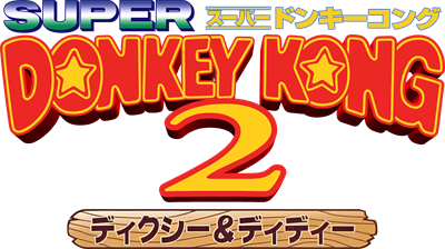 Donkey Kong Country 2: Diddy's Kong Quest - Clear Logo Image