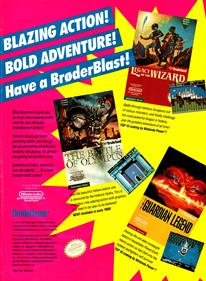 Legacy of the Wizard - Advertisement Flyer - Front Image