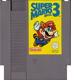 Super Mario Bros. 3 - Cart - Front Image