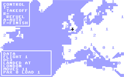 High Flyer (Commodore Business Machines) - Screenshot - Gameplay Image